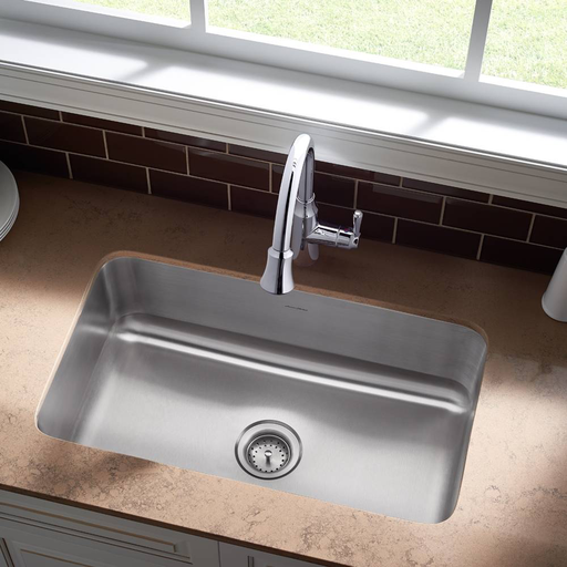 Danville 30x18 Single Bowl Kitchen Sink 18SB301800S075.075