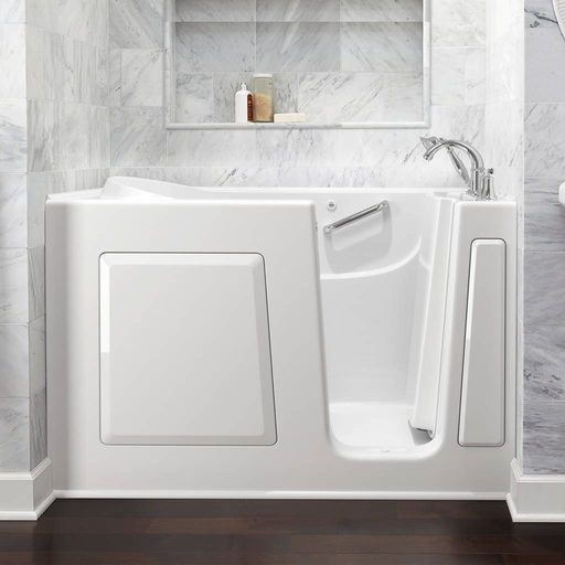 Gelcoat Value Series 30x60 Inch Soaking Walk-In Bathtub - Right Hand Door and Drain 3060409SR.W