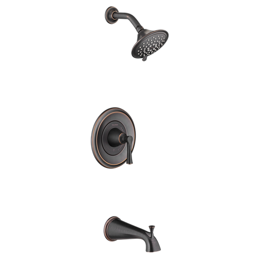 Estate Pressure Balance Bath and Shower Fitting with Water-Saving Shower Head T722508.278