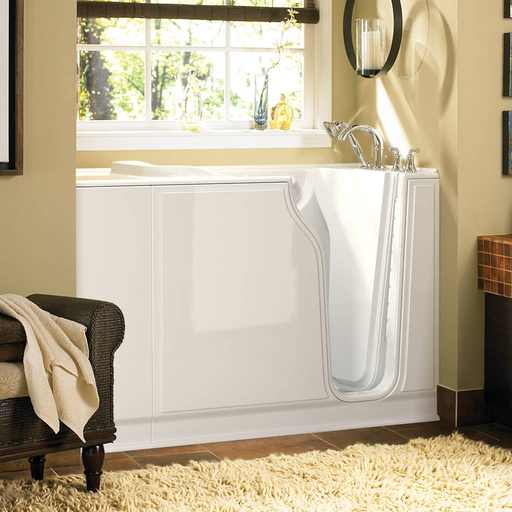 Gelcoat Value Series 30x52 Inch Soaking Walk-In Bathtub - Right Hand Door and Drain 3052509SR.W