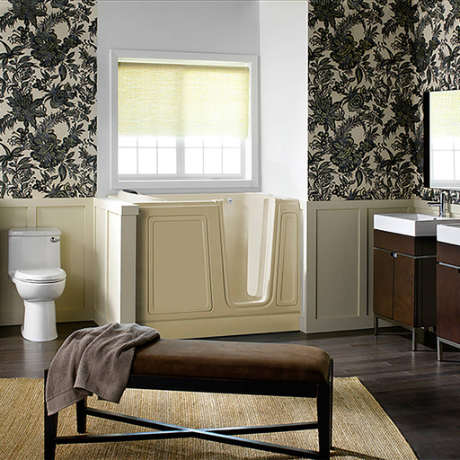Acrylic Luxury Series 30x51-inch Soaking Walk-In Bathtub - Right Door and Drain 3051115SR.L
