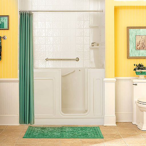Gelcoat Premium Series 32x60-inch Soaking Walk-In Bathtub - Right Door/Drain 3260215SR.L