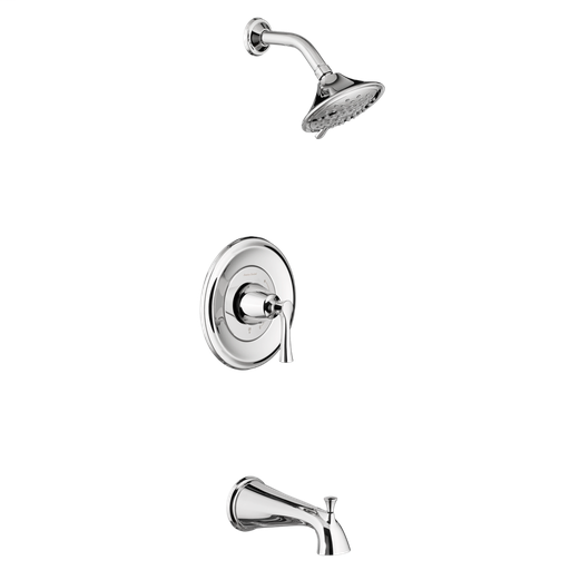 Estate Pressure Balance Bath and Shower Fitting with Shower Head T722502.002