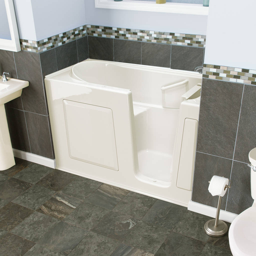 Gelcoat Entry Series 60x30 Inch Walk-In Bathtub with Air Massage System – Right Hand Door and Drain SSA6030RA.BC