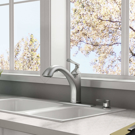 Kaleta 1-Handle Pull-Out Kitchen Faucet 7506100.075