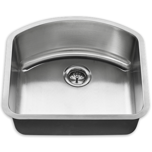 Danville 23x21 Single Bowl Kitchen Sink 18SB232100S075.075