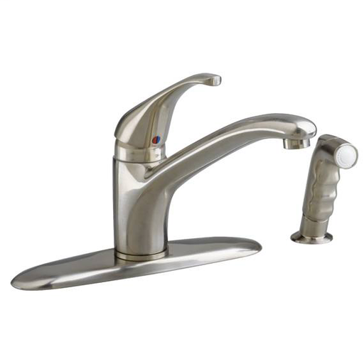 Connoisseur 1-Handle Kitchen Faucet with Separate Side Spray 4400641.295