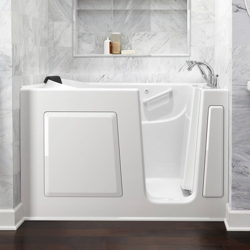 Gelcoat Premium Series 60x30 Inch Soaking Walk-In Bathtub - Right Hand Door and Drain SSM-6030RS.WH