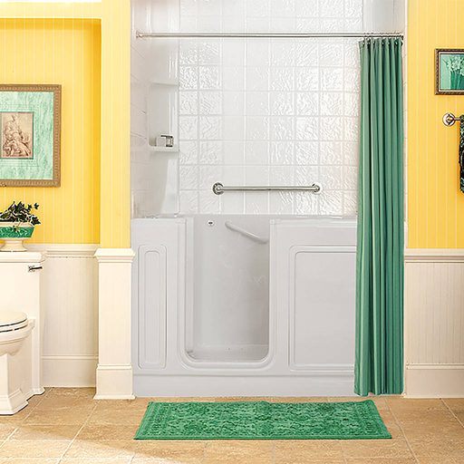 Gelcoat Premium Series 32x60-inch Soaking Walk-In Bathtub - Left Door/Drain 3260215SL.W