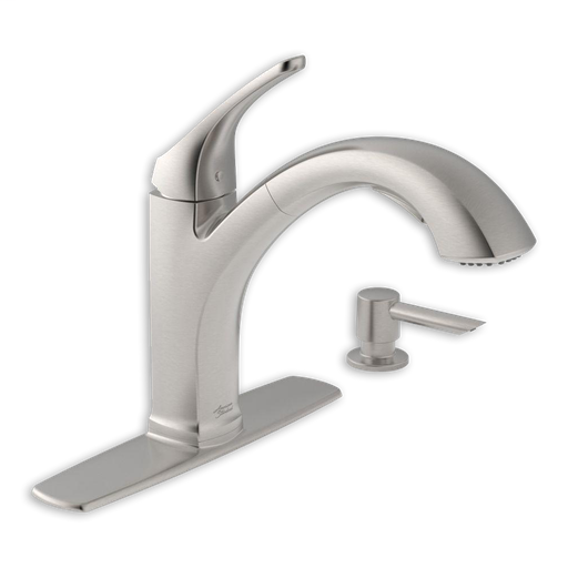 Barton Single Control Pull Out Kitchen Faucet 4145SSF.075