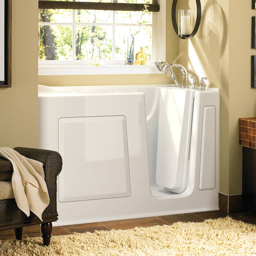 Gelcoat Value Series 30x60 Inch Soaking Walk-In Bathtub - Right Hand Door and Drain 3060309SR.W