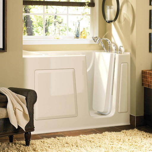 Gelcoat Value Series 30x60 Inch Soaking Walk-In Bathtub - Right Hand Door and Drain 3060509SR.L