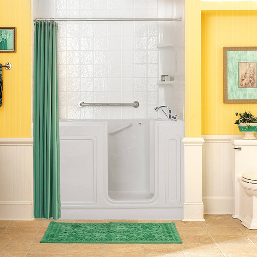 Gelcoat Premium Series 32x60-inch Soaking Walk-In Bathtub - Right Door/Drain with Tub Faucet 3260219SR.W