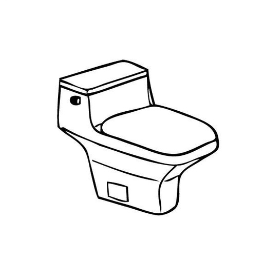 Pallas 1.6 GPF Toilet (Formerly Plaza) 2063015.020
