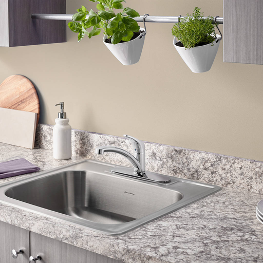Colony 25x22-inch Stainless Steel Kitchen Sink 20SB8252283S.075