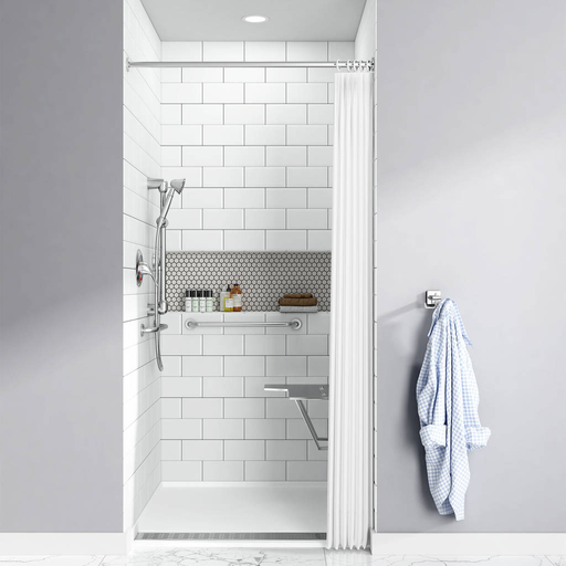 Townsend 38 x 38 Inch ADA Solid Surface Shower Base 3838AMFCOL.218