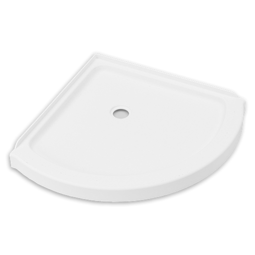 Axis 36" Curved Shower Base + Drain 3636AST3.020