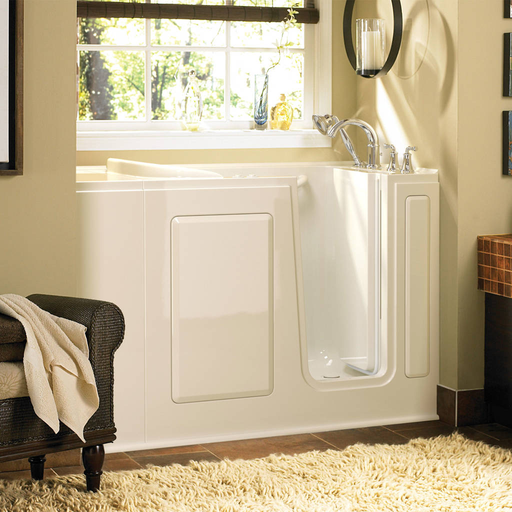 Gelcoat 28x48-Inch Walk-in Soaking Bathtub – Right Hand Door and Drain 2848309SR.L