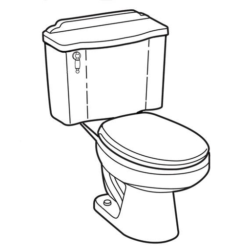 Iris 1.6 G.P.F. Elongated Toilet 2349010.020