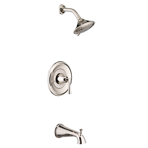 Estate Pressure Balance Bath and Shower Fitting with Water-Saving Shower Head T722508.013