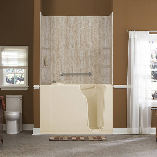 Gelcoat Premium Series 30x52-inch Soaking Walk-In Bathtub - Right Door and Drain 3052105SR.L