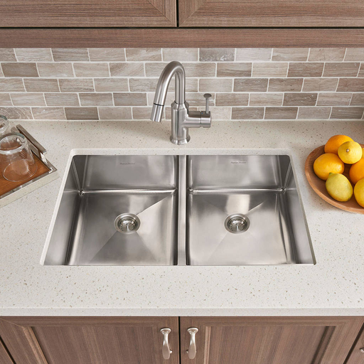 Pekoe 29x18-inch Double Bowl Stainless Steel Kitchen Sink 18DB9291800.075