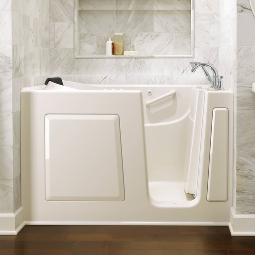 Gelcoat Premium Series 60x30 Inch Walk-In Bathtub with Dual Air Massage and Jet Massage System - Right Hand Door and Drain SSM-6030RD.BC