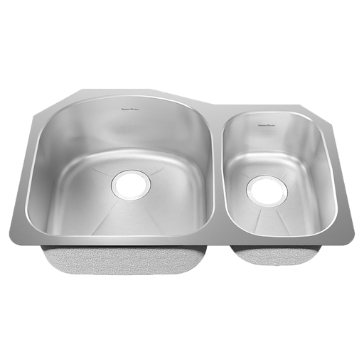 Prevoir Stainless Steel 31-1/2 Inch by 20-5/8 Inch 2-Bowl Combo Kitchen Sink 14CR322100.14CR322100073