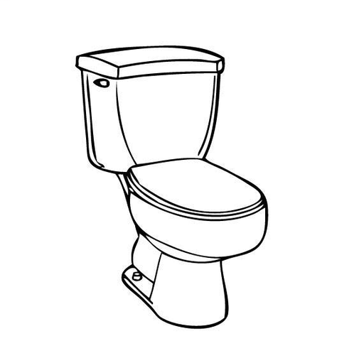 Cadet 3.5 GPF Toilet 2334.020