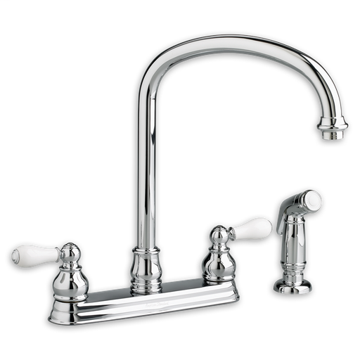 Williamsburg 2-Handle High-Arc Kitchen Faucet with Separate Side Spray 4771222.002