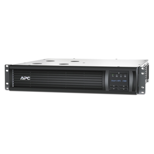 Mayer-APC Smart-UPS, Line Interactive, 1500VA, Rackmount 2U, 120V, 6x NEMA 5-15R outlets, SmartConnect Port+SmartSlot, AVR, LCD SMT1500RM2UC-1