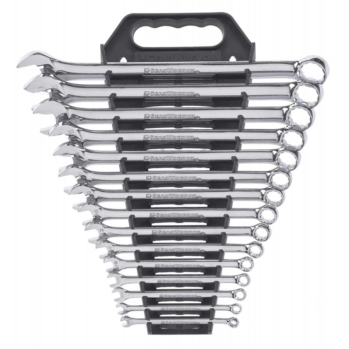 15-Pc. Long Pattern Combination Non-Ratcheting Wrench Set SAE