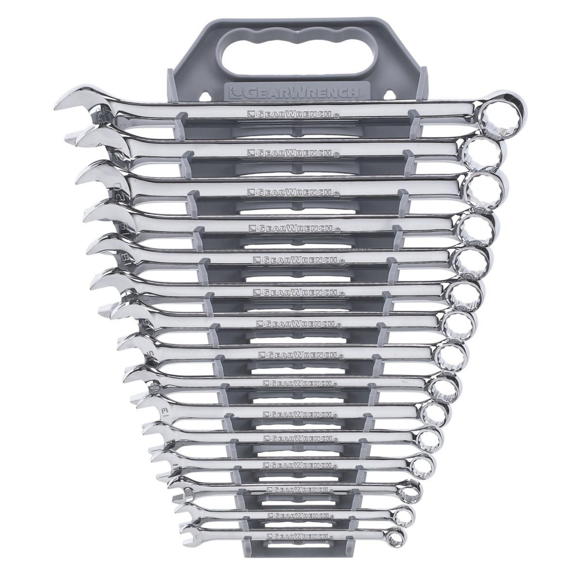 15-Pc. Long Pattern Combination Non-Ratcheting Wrench Set Metric