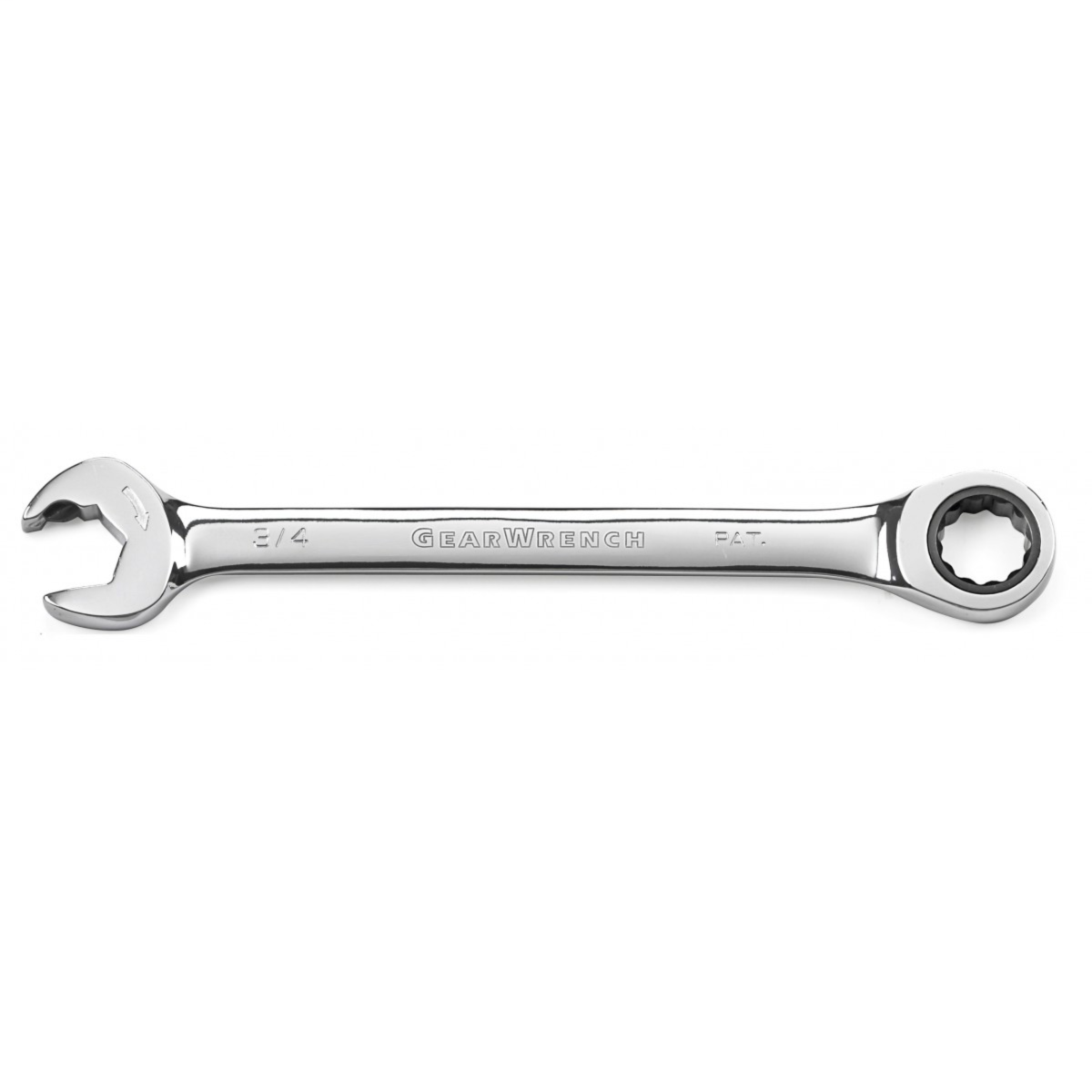 7/16" Ratcheting Open End Combination Wrench