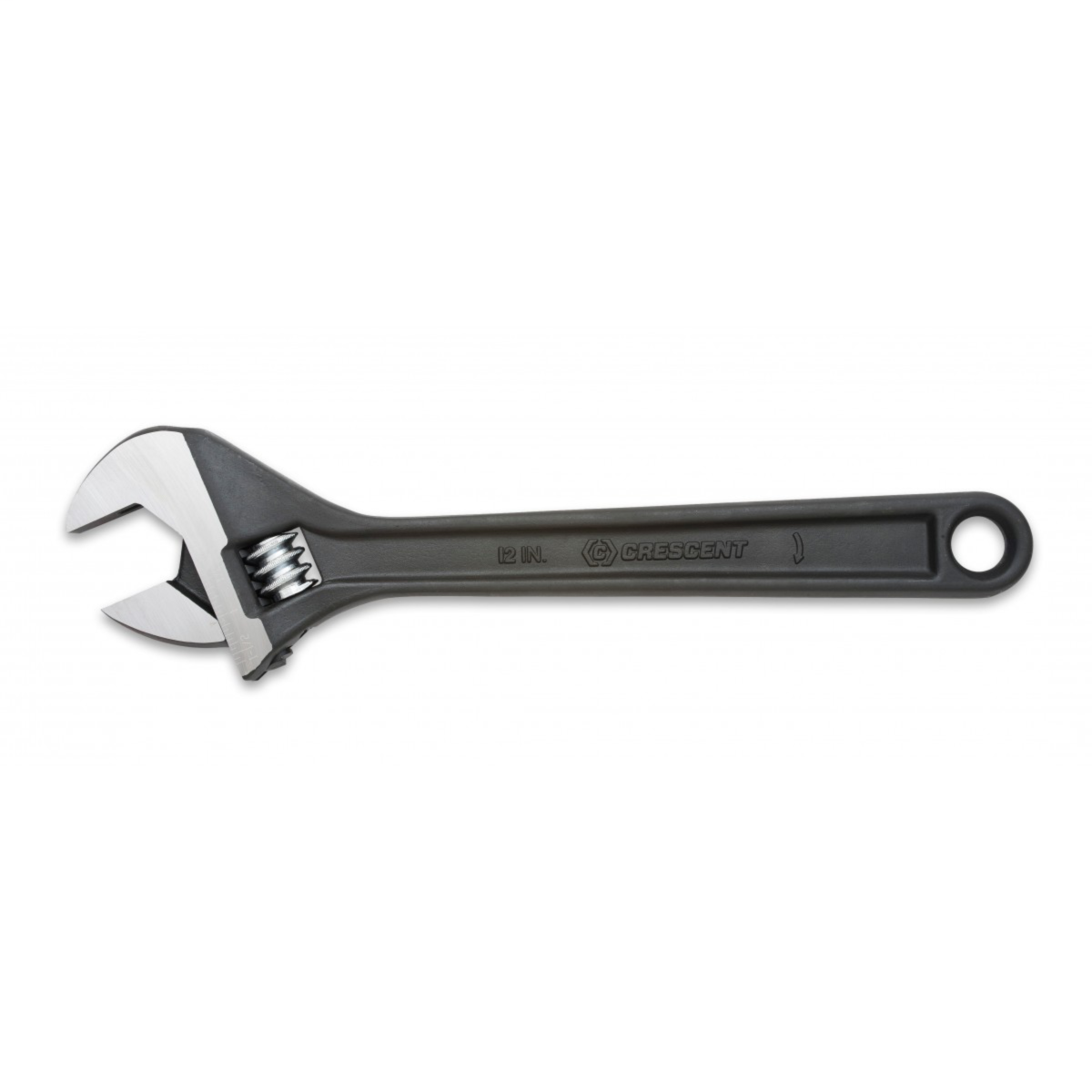 12" Black Oxide Finish Adjustable Wrench