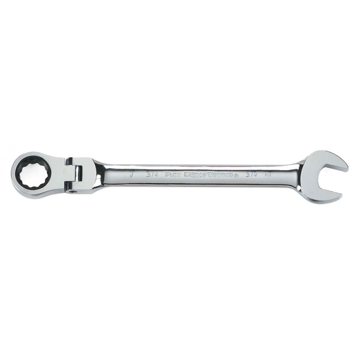 7/8" Flex-Head Combination Ratcheting Wrench