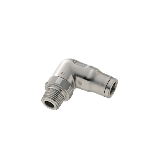 Transair-Legris - 3889 12 18, MALE SS ELBOW 12MM X 3/8NPT