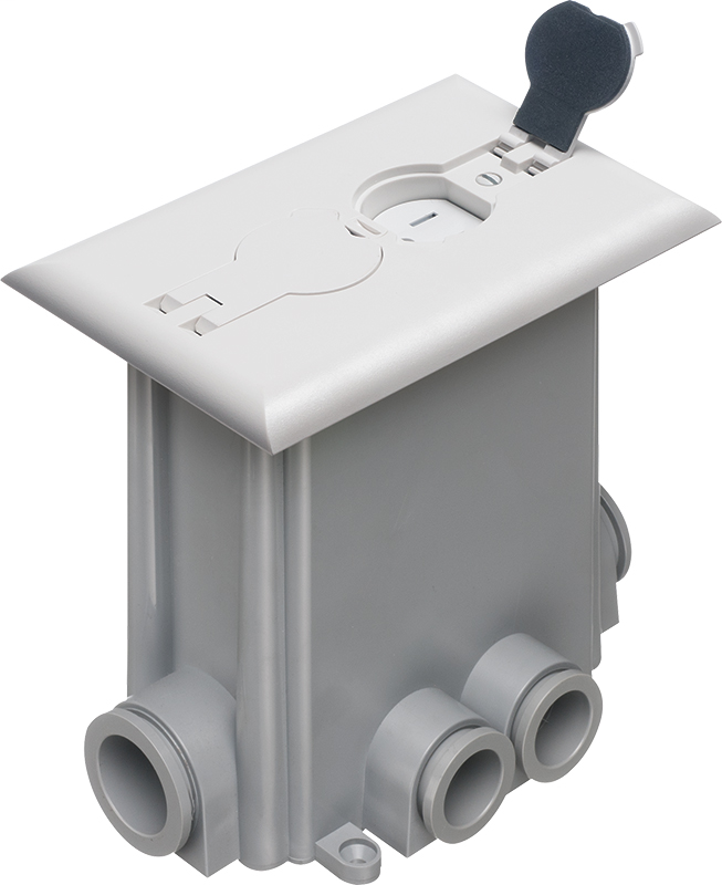 FLBCF101W Non-Metallic Concrete Floor Boxes with Non-Me...