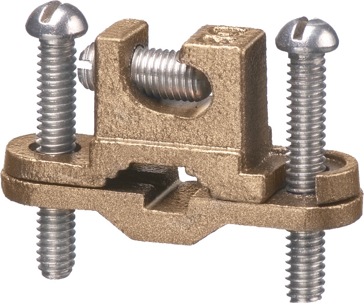 717DB Bare Wire Ground Clamp with Open Lug