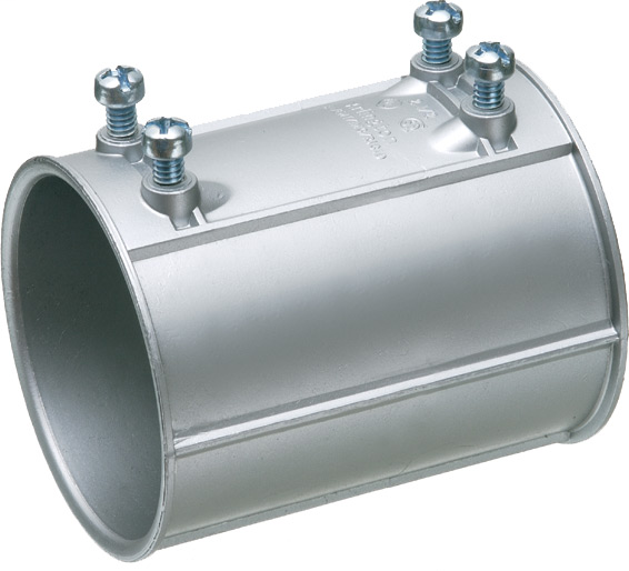 Product image for Arlington 817 3" EMT Set Screw Coupling, Zinc Die-Cast
