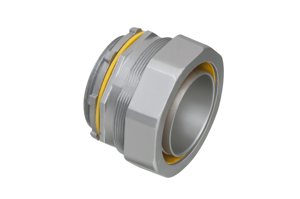 Arlington LT200 2 Inch Liquidtight Straight Connector Arlington LT200 2 Inch Liquidtight Straight Connector