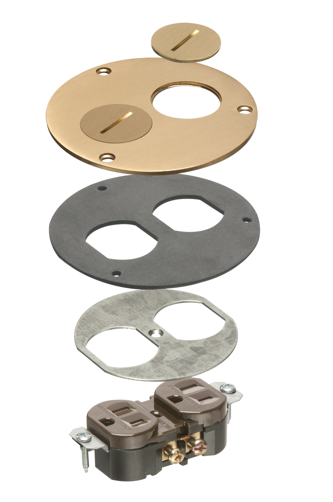 Product image for ARL FLB3520MBTK BRS RET FL BOX TRIM