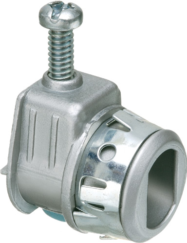Product image for Arlington L16ST 3/8" Snap-Tite MC / Flex / AC Connector, .460-.585