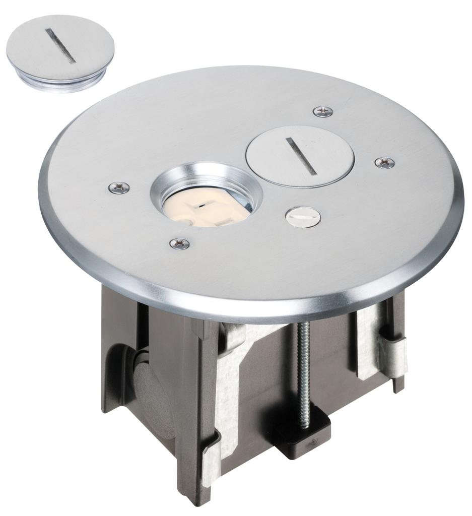 Product image for ARL FLBAR101NL NICKEL ADJ FLOOR BX-