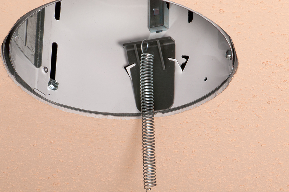 Arlington CP9000 9" Round Ceiling Box Cover, SpringMount Crawford