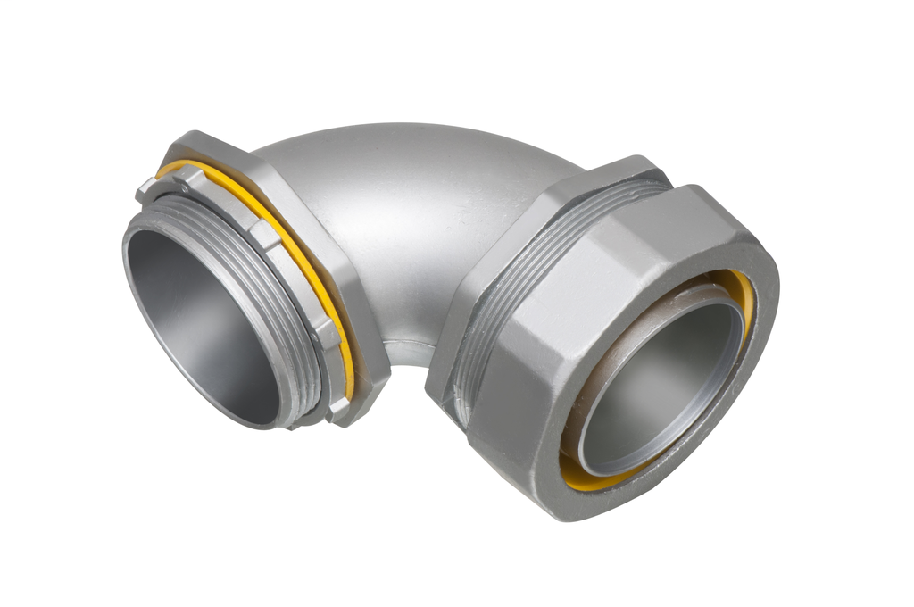 Arlington LT90200 2 Inch Liquidtight Angle Connector Arlington LT90200 2 Inch Liquidtight Angle Connector