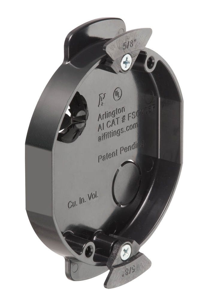 Arlington FSC405R 4" Round Low Profile Sconce Box, 5.0 cu.in Capital