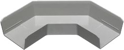 Product image for Arlington T23A Cable Wire Tray 90deg Angle, Non-Metallic
