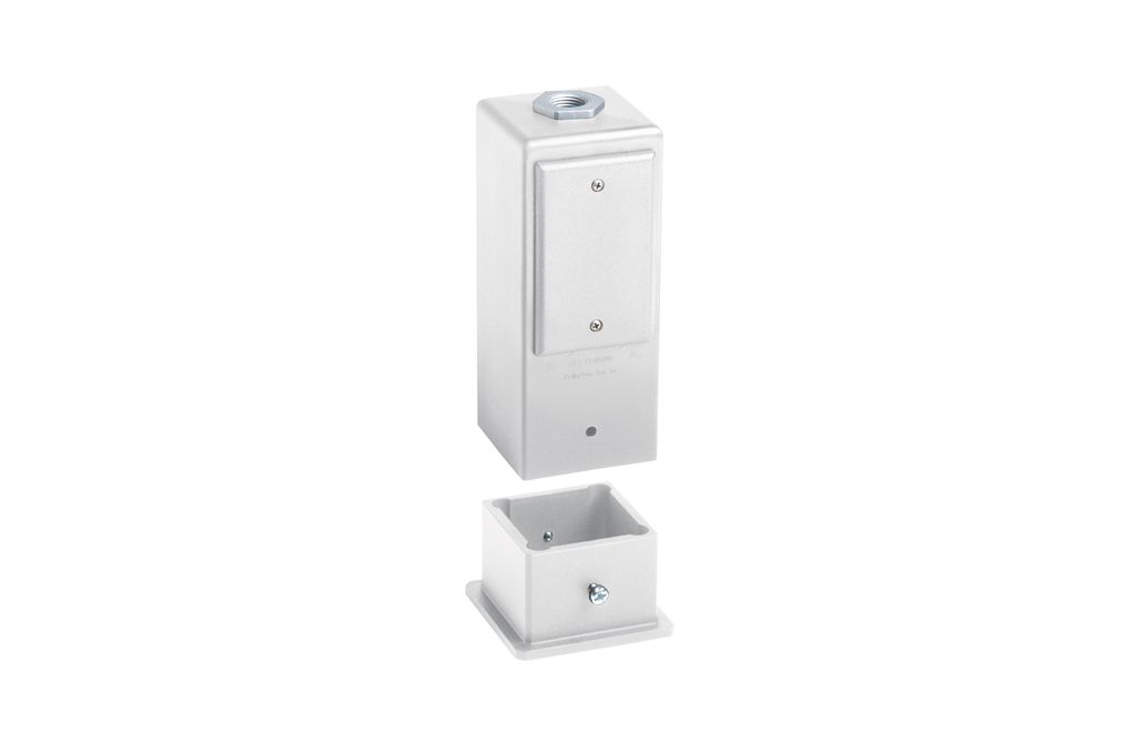 ARL GPD9W POST/DECK 9" REC OPNG W ARL GPD9W POST/DECK 9" REC OPNG W