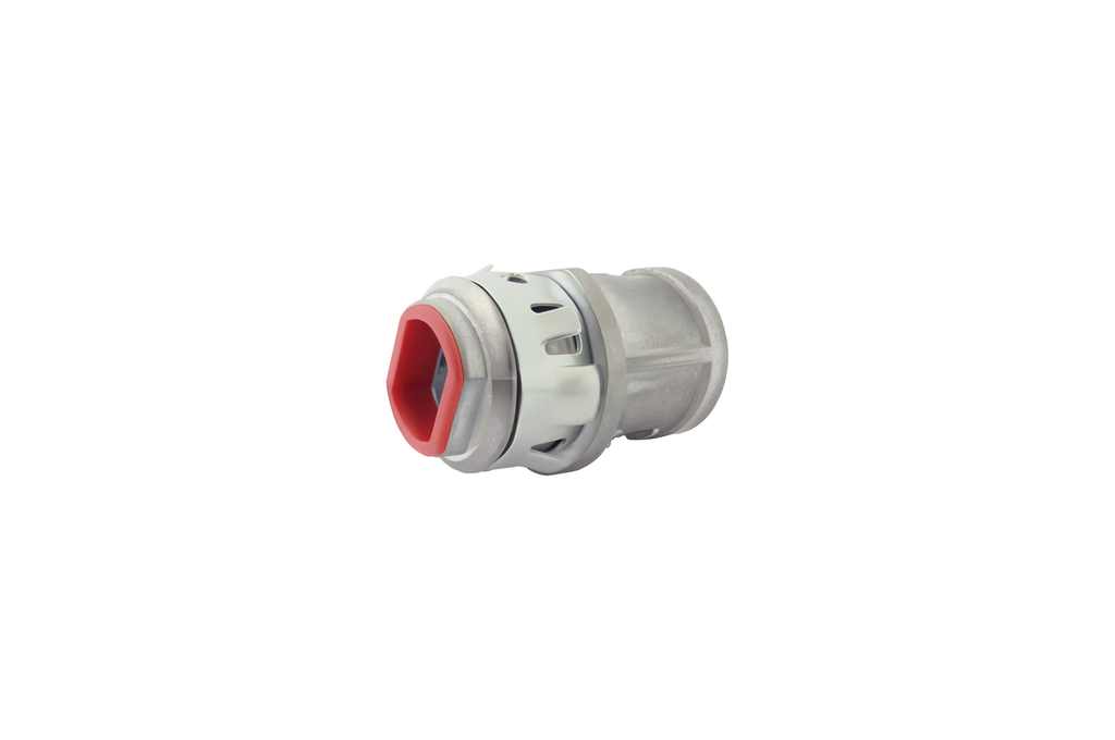 Product image for Arlington 380AST 1/2" Snap²It Snap-In Insulated Connector, Flex/AC/MC